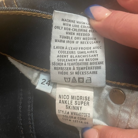 Darling Hudson jeans size 25 brand new worn once perfect condition - Picture 6 of 9